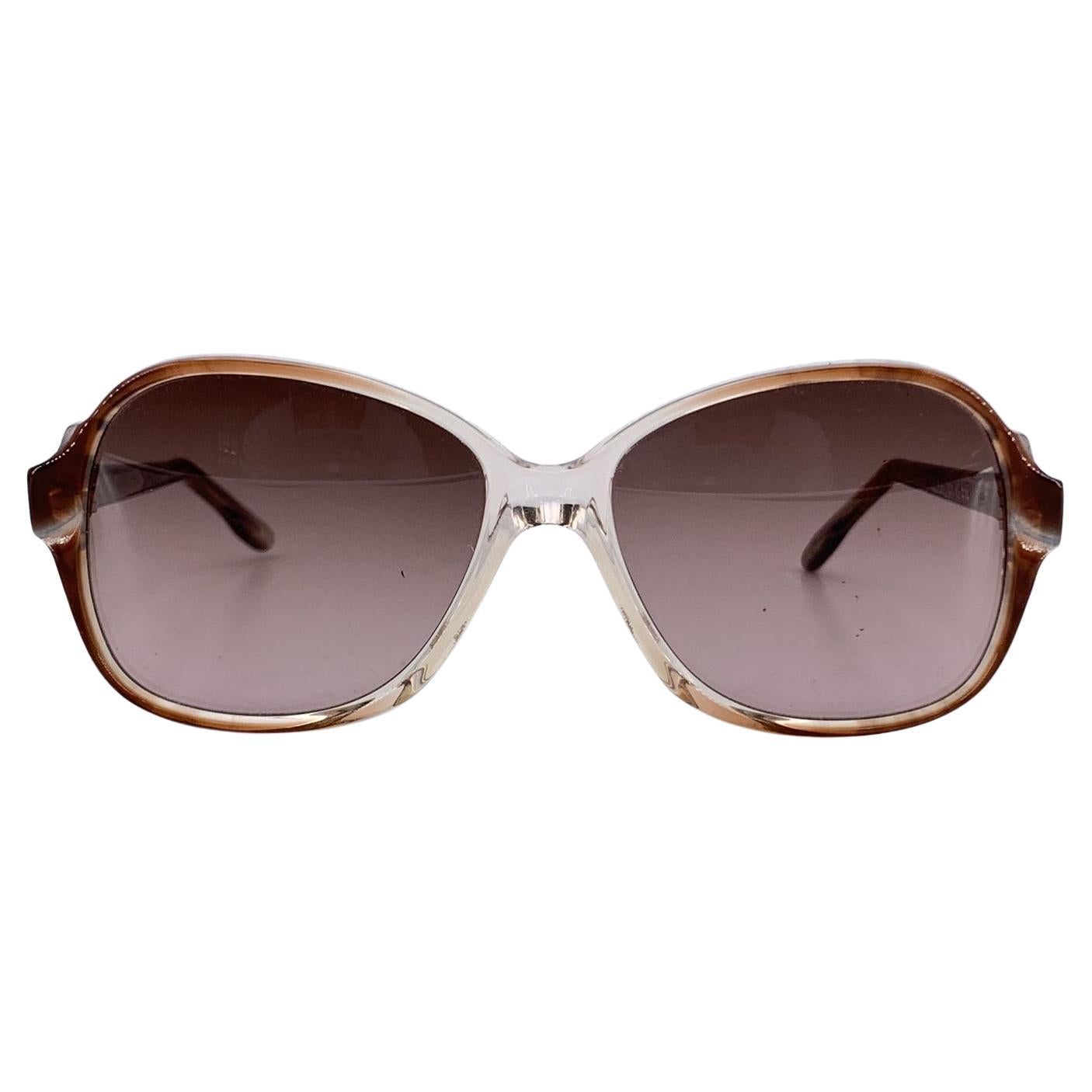 Yves Saint Laurent Gafas de sol vintage marrones PLUTON 52/14 140mm en venta