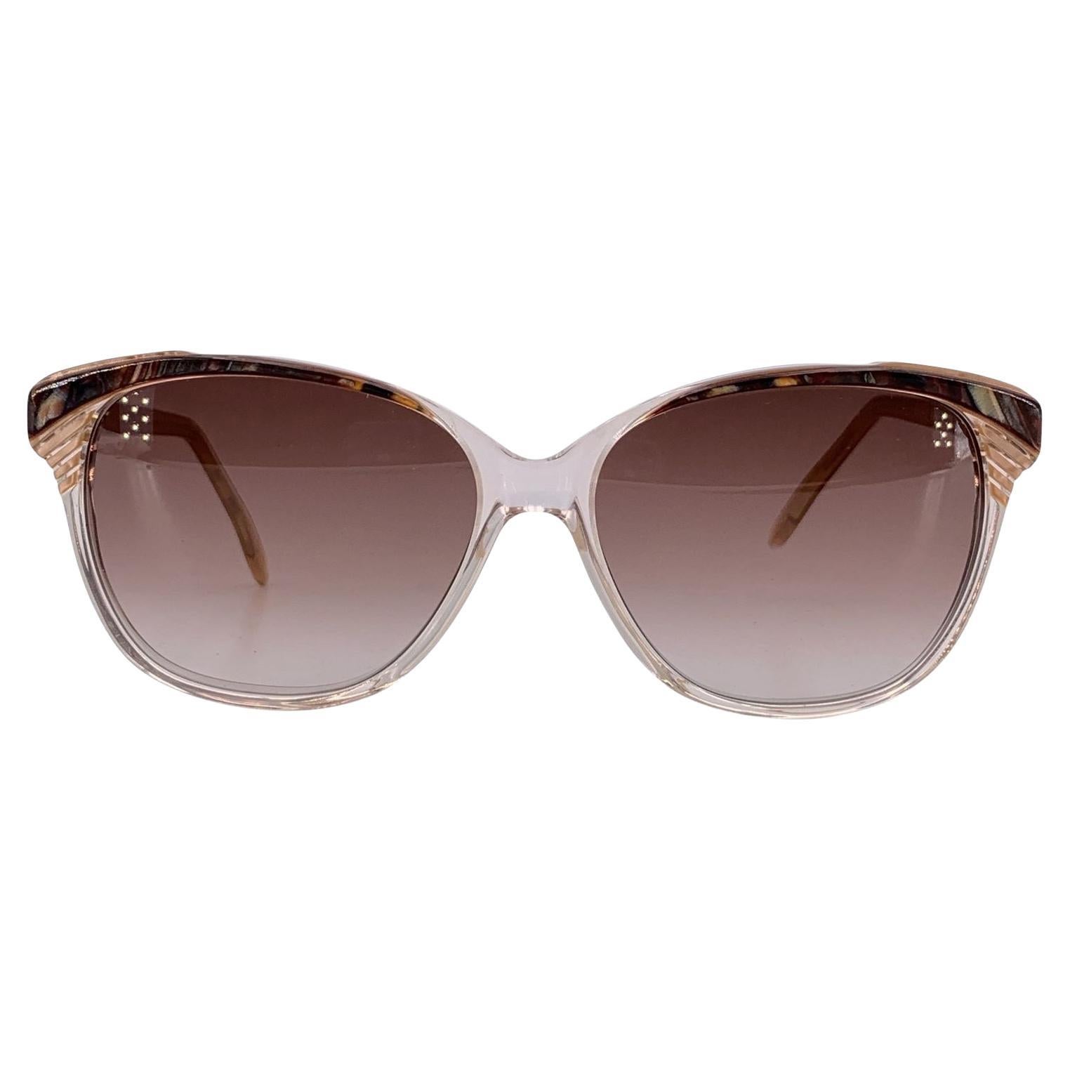 Yves Saint Laurent Vintage Brown Sunglasses SOPHOCLE 58/14 140mm en vente