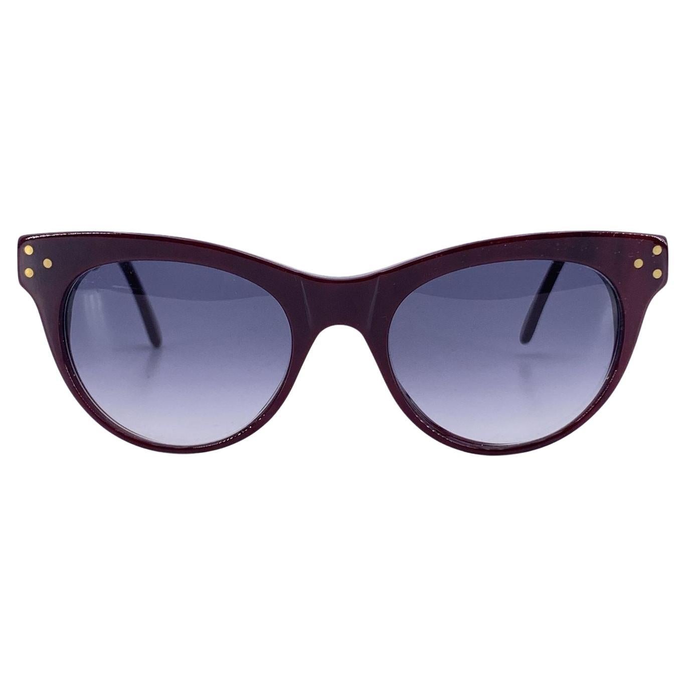 Yves Saint Laurent Vintage Burgundy Procris Sunglasses 52/19 140mm For Sale