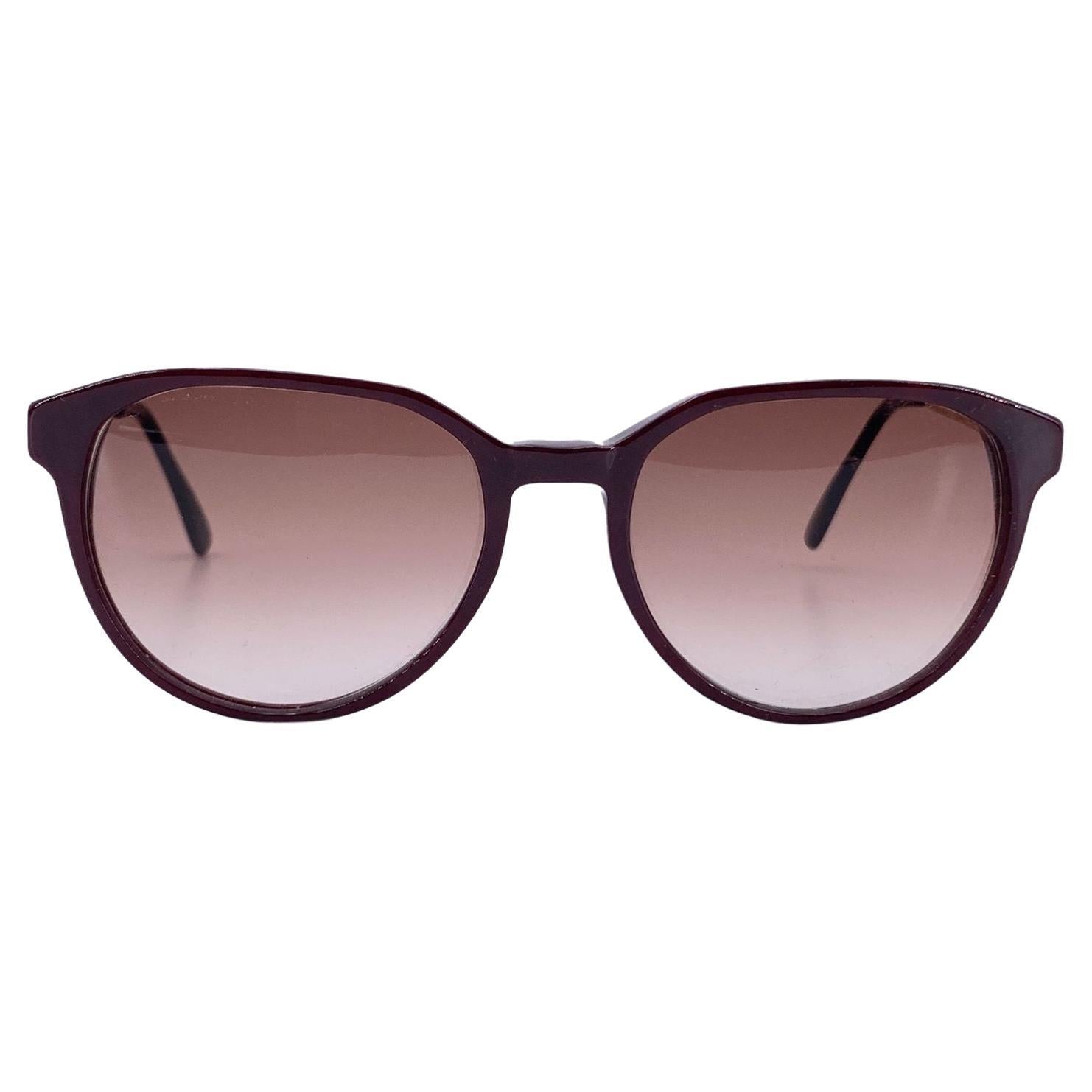 Yves Saint Laurent Vintage Burgundy Sunglasses PERSEPHONE 54/17 130mm For Sale