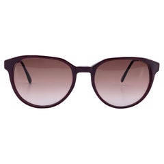 Yves Saint Laurent Vintage Burgundy Sunglasses PERSEPHONE 54/17 130mm