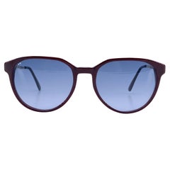 Yves Saint Laurent Vintage Burgundy Sonnenbrille PERSEPHONE 54/17 130mm