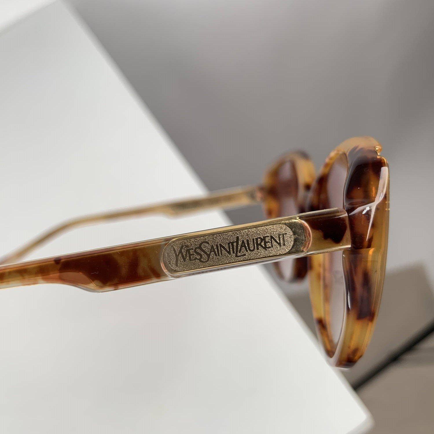 Yves Saint Laurent Vintage Butterfly Mint Sunglasses 8150 58-14 140mm 1