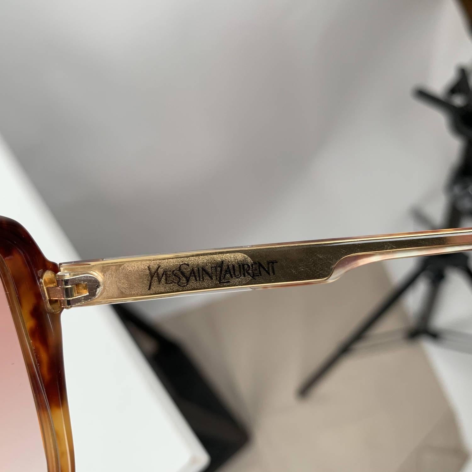 Yves Saint Laurent Vintage Butterfly Mint Sunglasses 8150 58-14 140mm 2