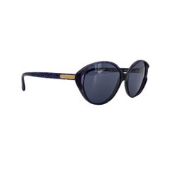 Yves Saint Laurent Vintage Butterfly Sunglasses IRIS 52/14 135mm
