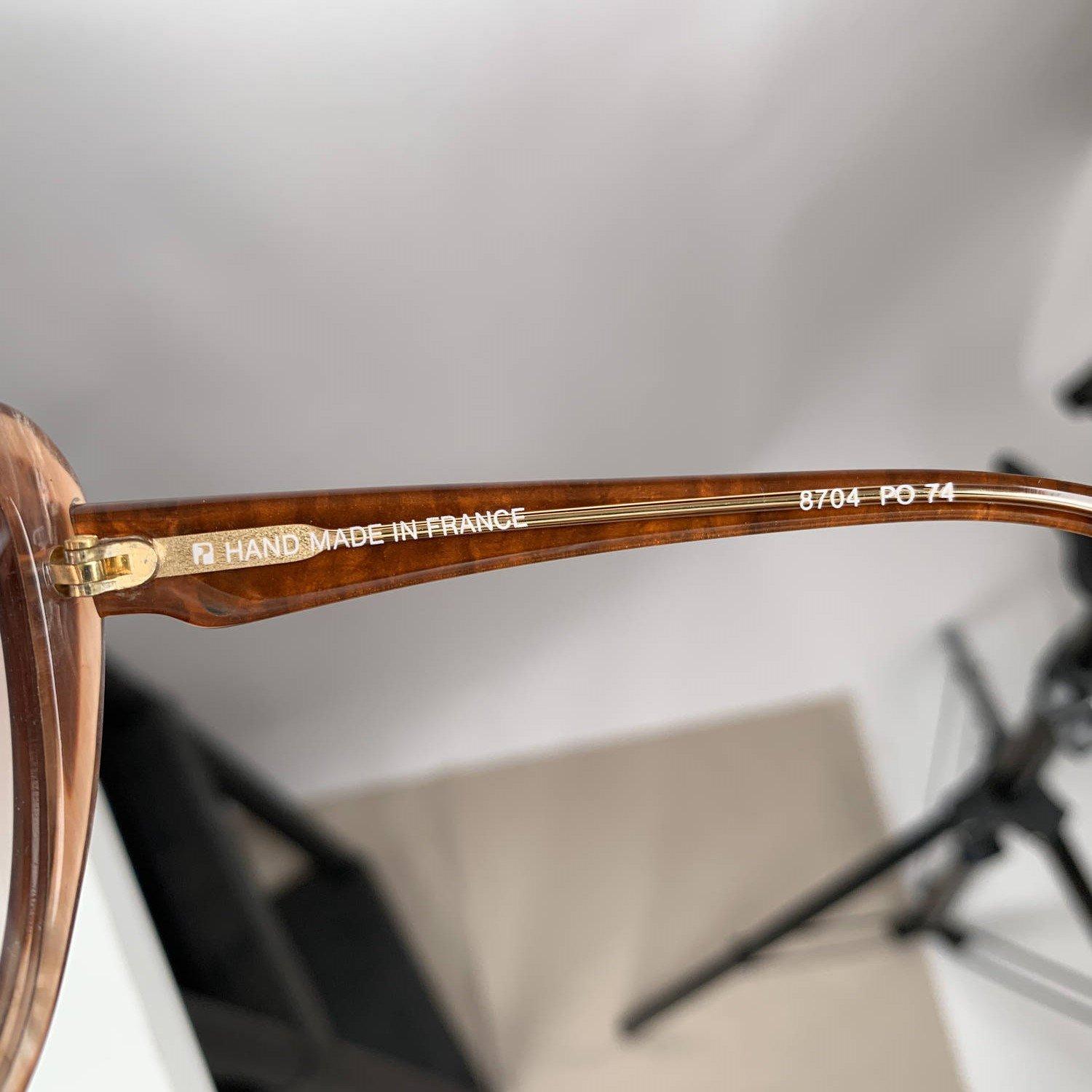 Yves Saint Laurent Vintage Cat Eye Sunglasses Rhinestones 8 704 PO 74 2