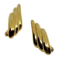 YVES SAINT LAURENT Vintage Clip Earrings