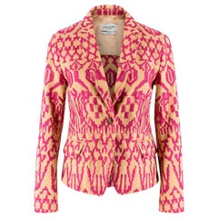 Yves Saint Laurent Vintage Embroidered Blazer US 0-2