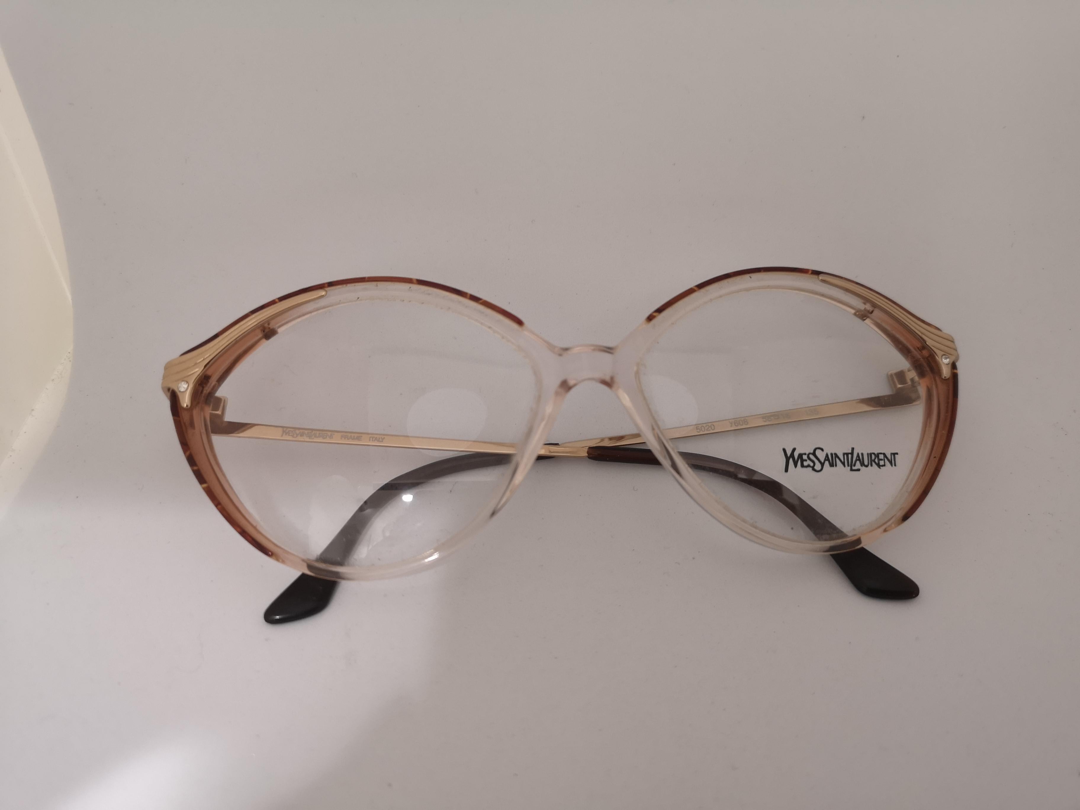 Yves Saint Laurent vintage frames In Good Condition For Sale In Capri, IT