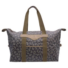 Yves Saint Laurent Vintage Weekender-Reisetasche aus Segeltuch mit Giraffendruck