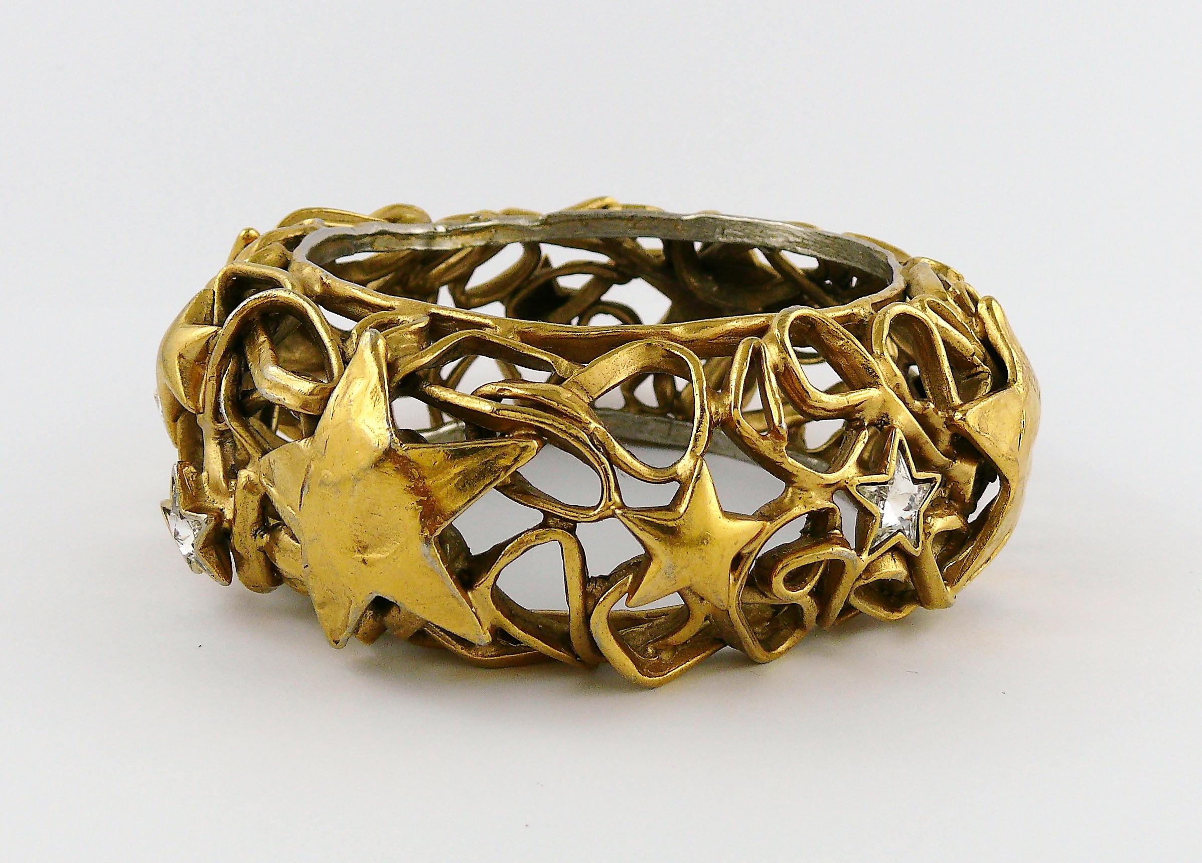 ysl gold cuff bracelet