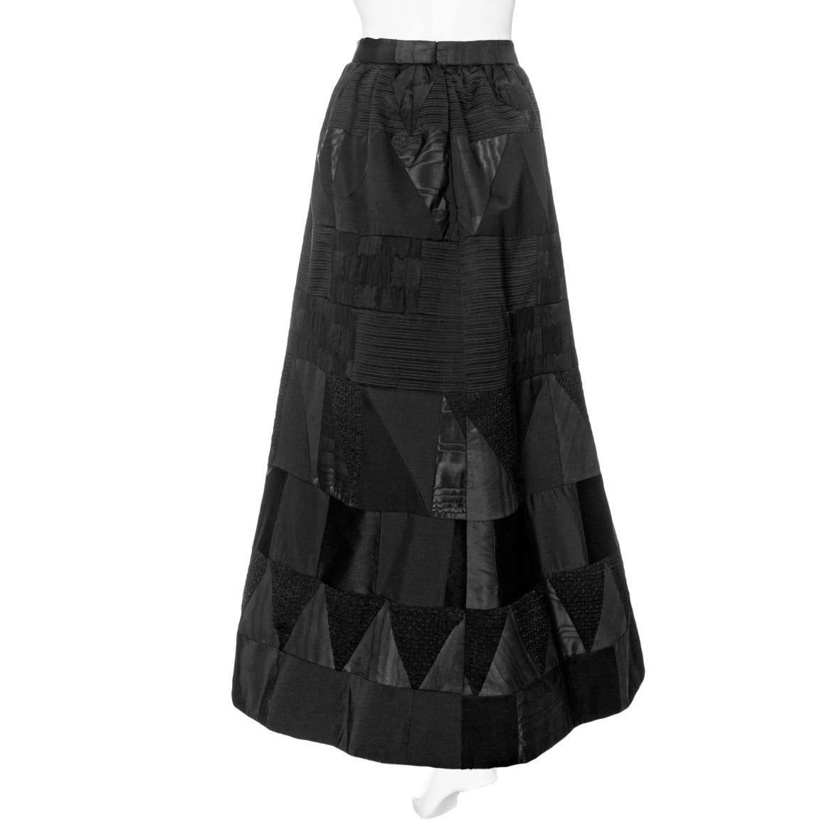 Yves Saint Laurent Vintage Haute Couture Two-Piece Top and Skirt Set (1960s) For Sale 2