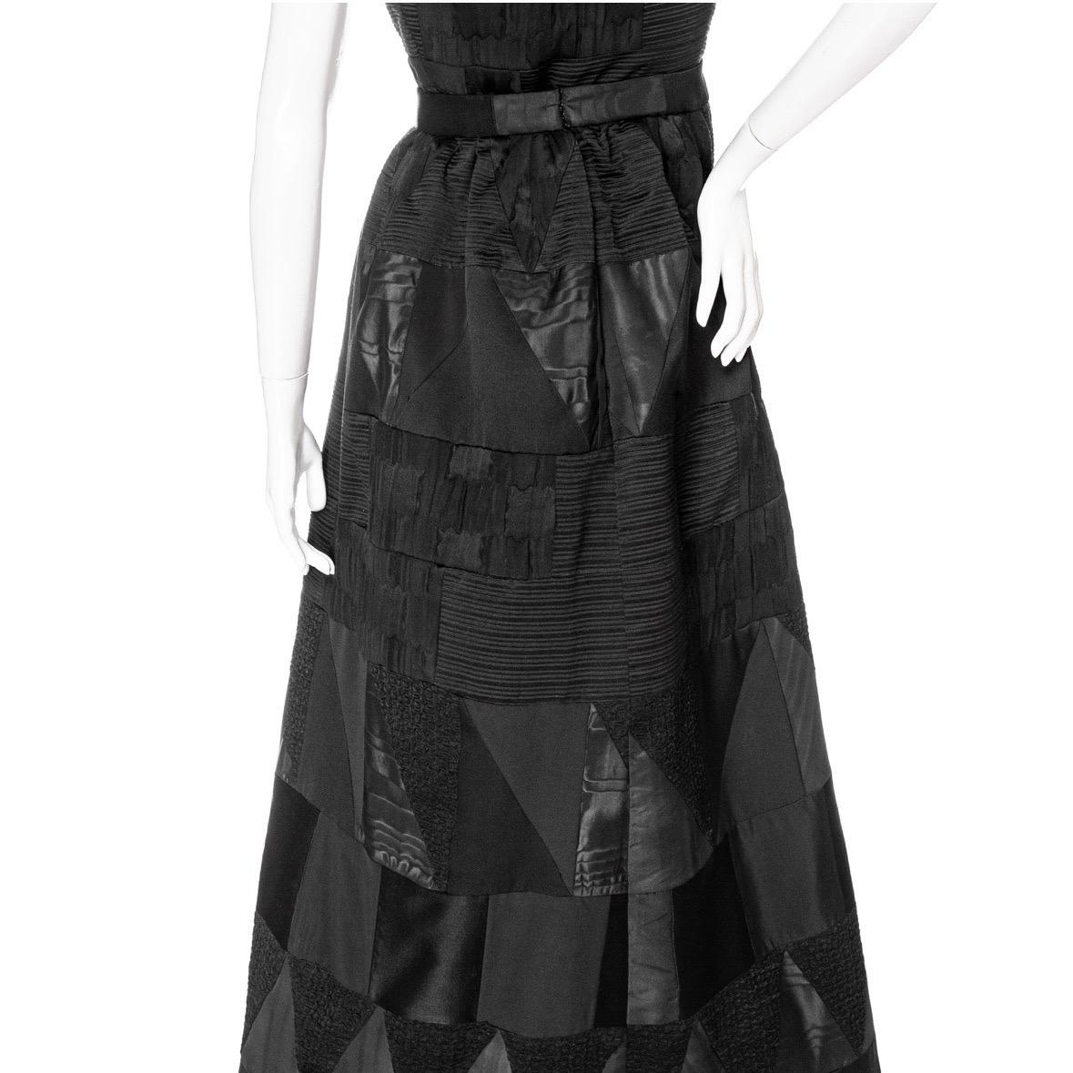 Yves Saint Laurent Vintage Haute Couture Two-Piece Top and Skirt Set (1960s) For Sale 3