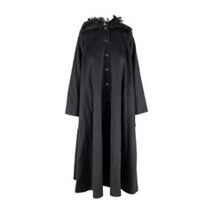 Yves Saint Laurent Vintage Hooded Cape Coat - '70s