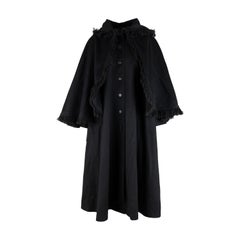 Manteau cape à capuche vintage Yves Saint Laurent - années 70
