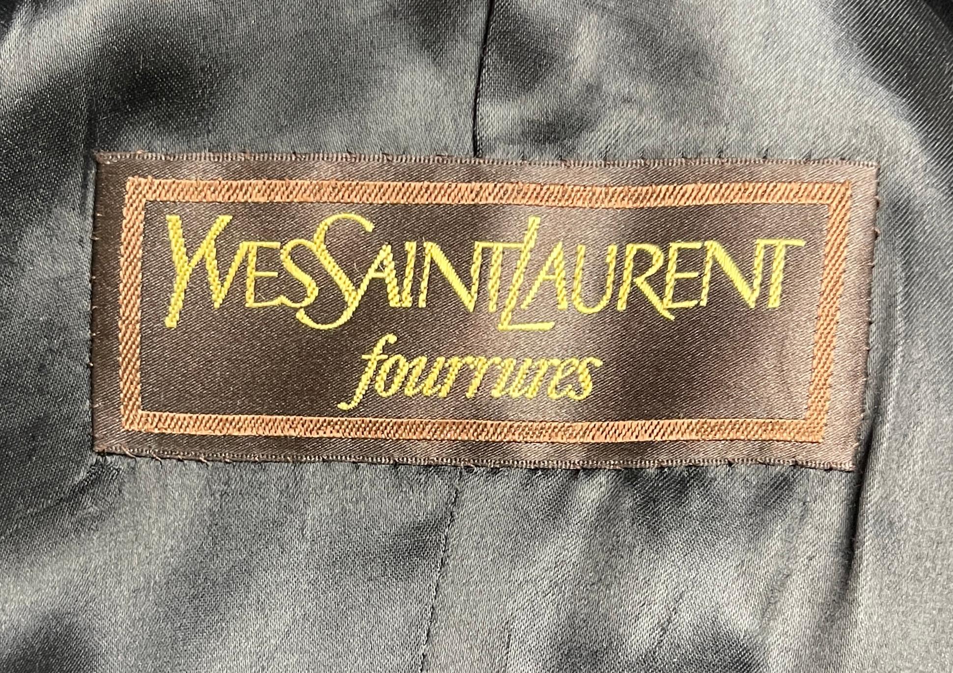 saint laurent leather trench coat