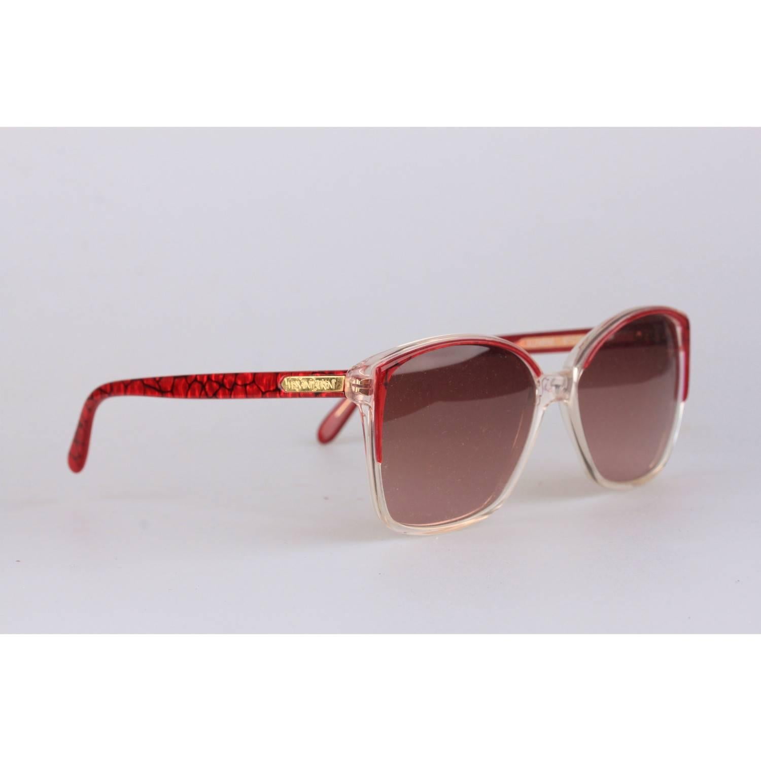 Women's Yves Saint Laurent Alcmene 57-15mm Vintage Marbled Sunglasses 