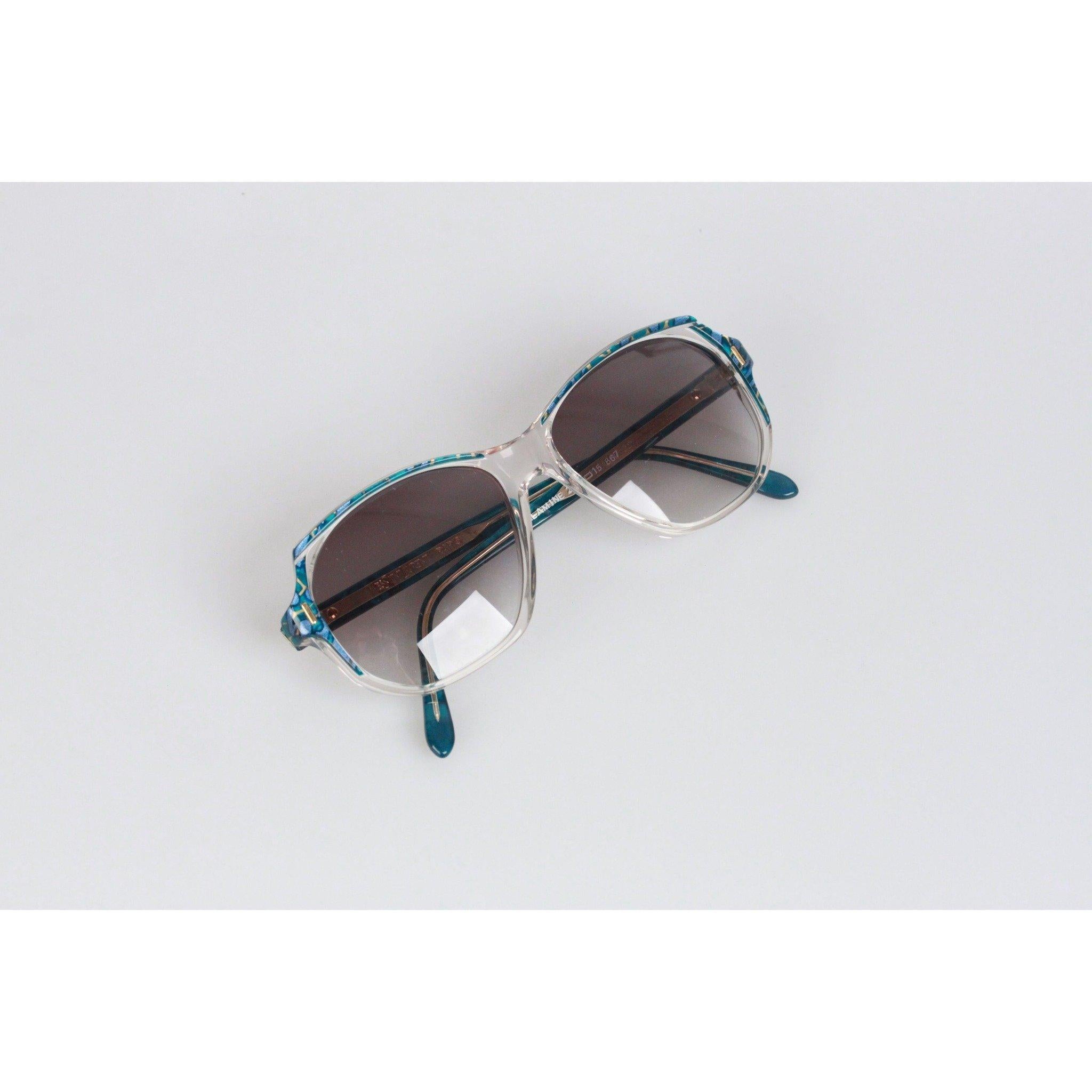 Women's Yves Saint Laurent Vintage Marbled Sunglasses Mod. Salamine