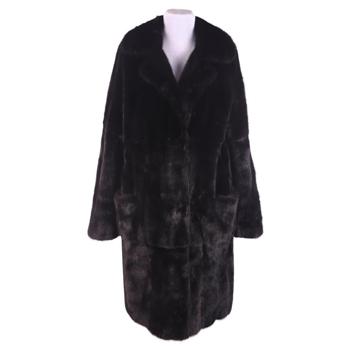 Yves Saint Laurent Vintage Mink fur coat Made in Italy Size 36 (IT)