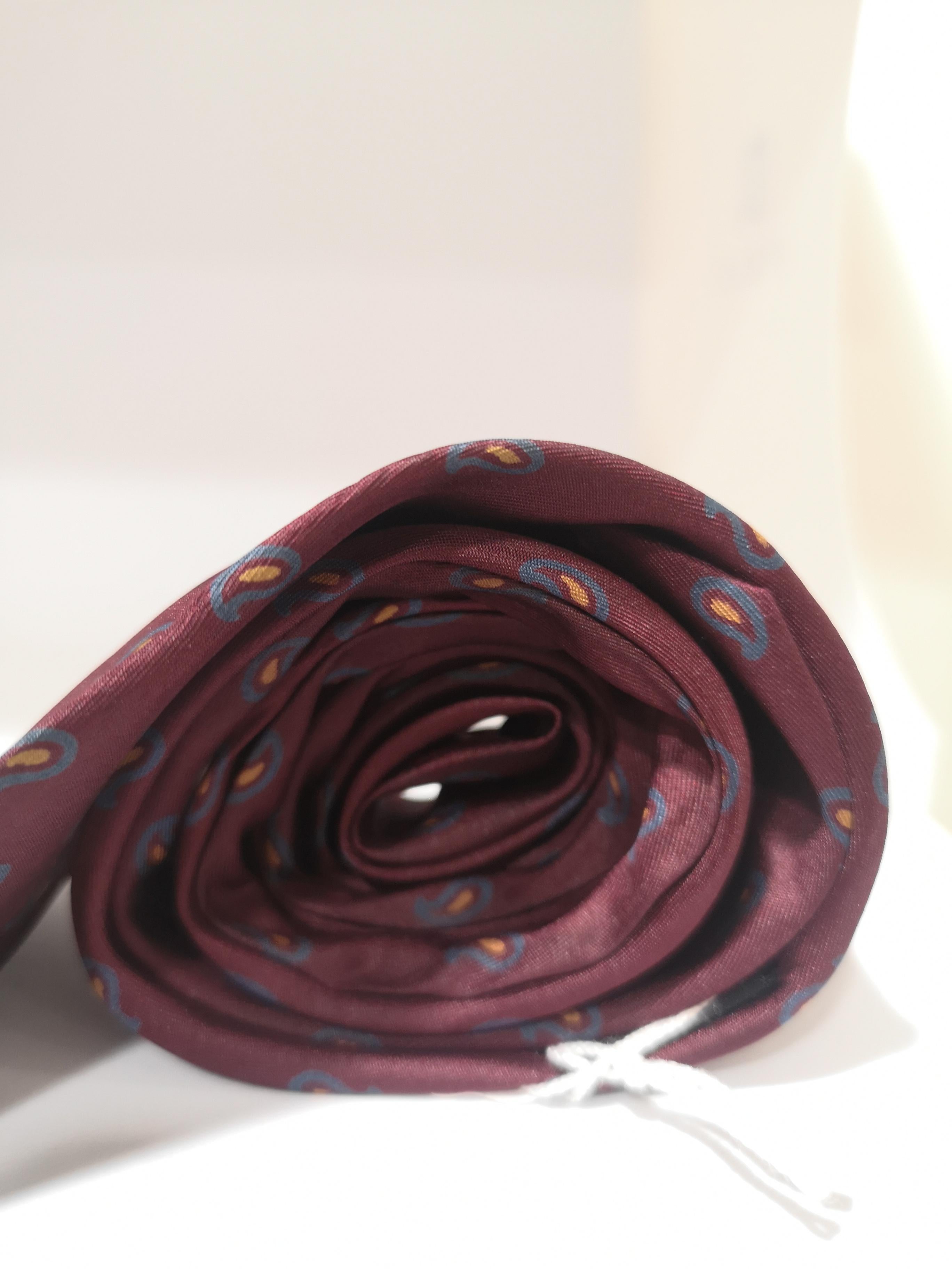 Yves Saint Laurent Vintage multicoloured tie In Good Condition In Capri, IT