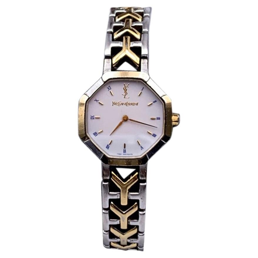 Yves Saint Laurent Vintage Octagon Watch 2200 226313 YO