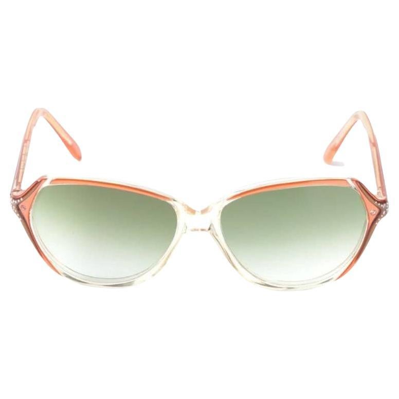 Yves Saint Laurent Vintage orange 70s sunglasses For Sale