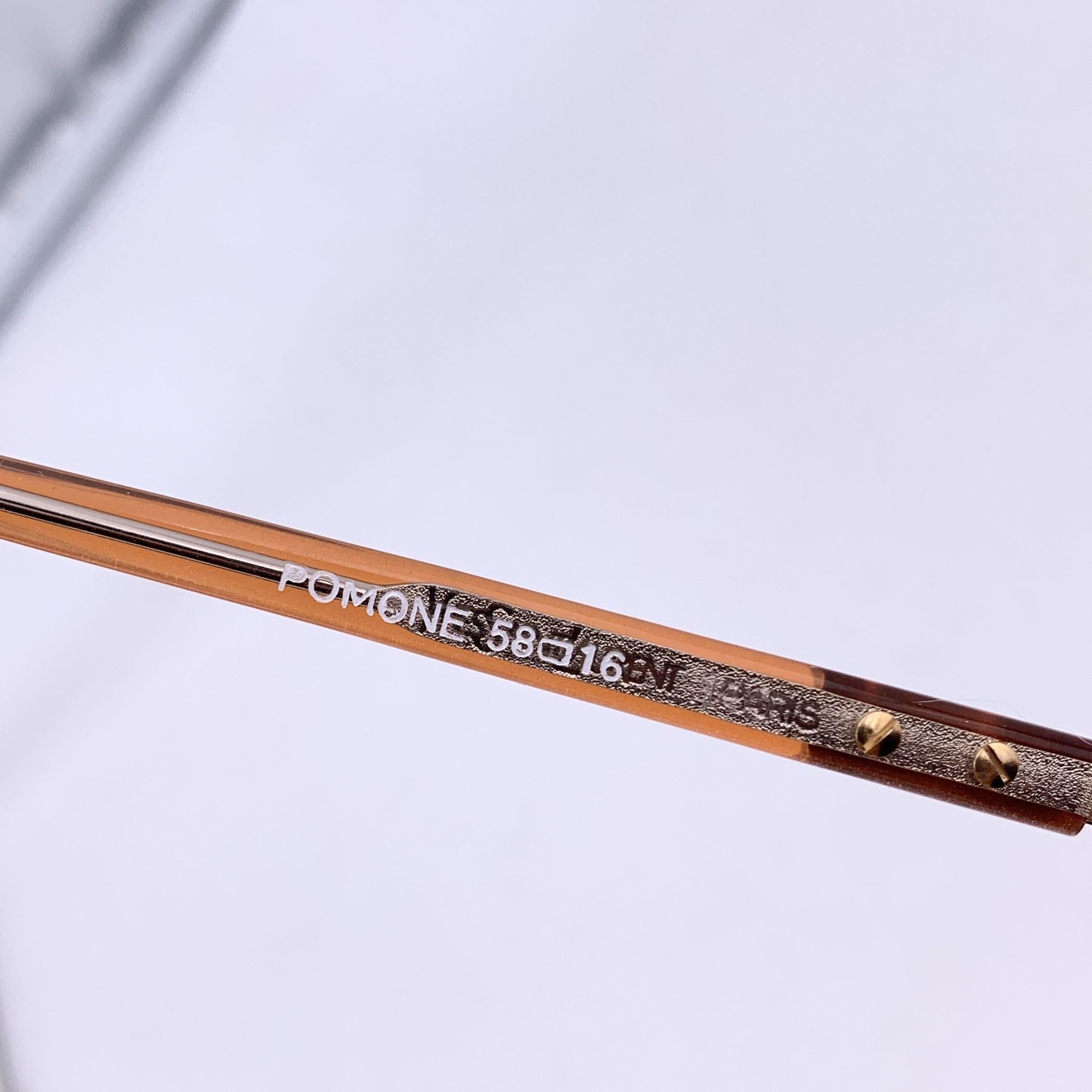De las mujeres Gafas de sol Yves Saint Laurent Vintage Naranja POMONE 58/16 140mm en venta