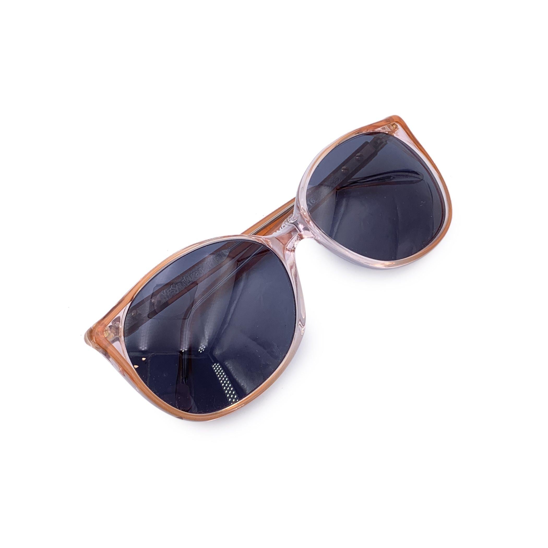 Gafas de sol Yves Saint Laurent Vintage Naranja POMONE 58/16 140mm en venta 1