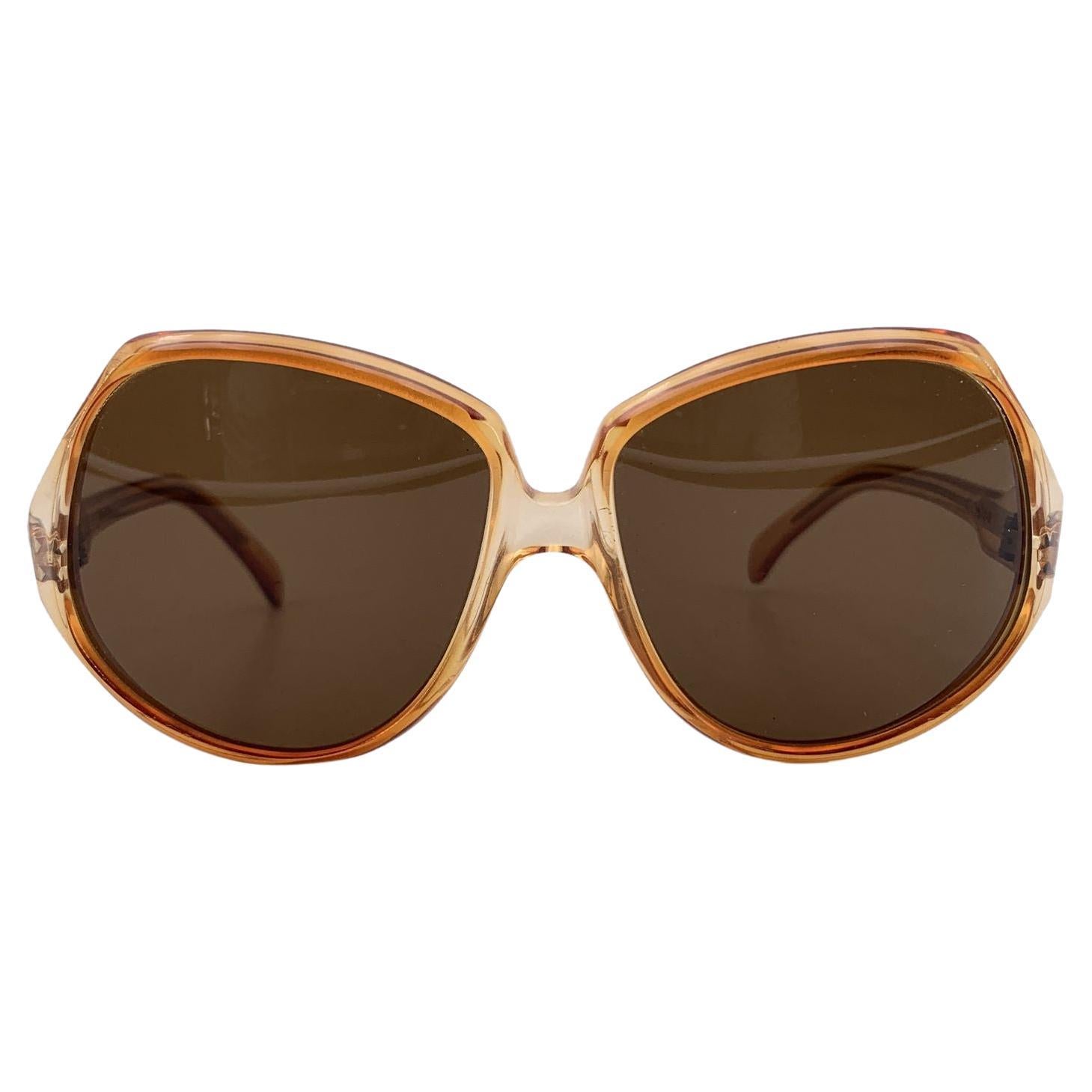 Yves Saint Laurent Vintage Orange Sunglasses DELIAS 50/18 135 mm For Sale