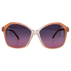 Yves Saint Laurent Vintage Lunettes de soleil orange DIANE 56/16 145mm