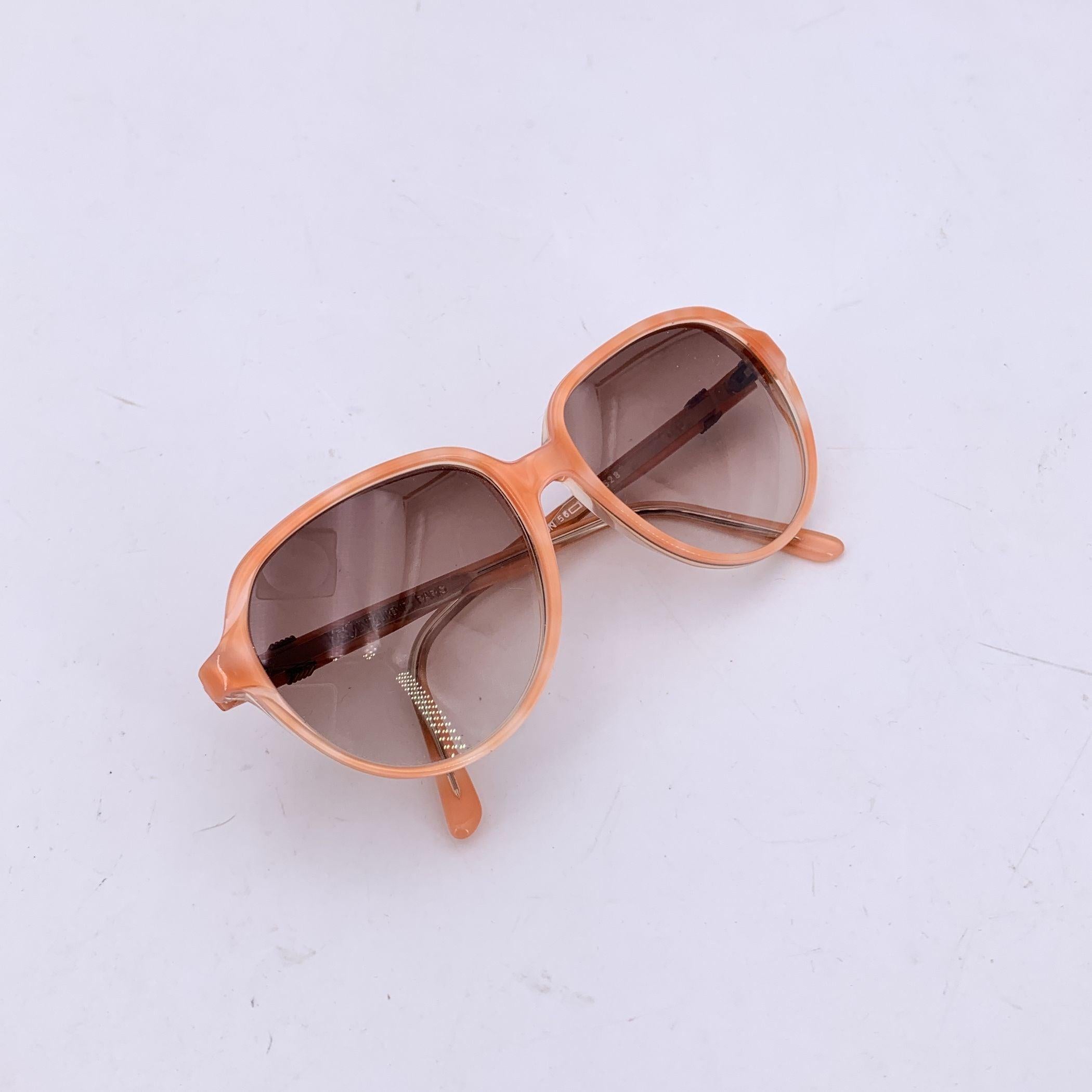 Women's Yves Saint Laurent Vintage Pink SARPEDON Sunglasses 56/16 140mm For Sale