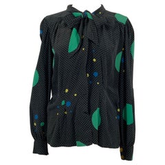 Yves Saint Laurent Vintage pois shirt