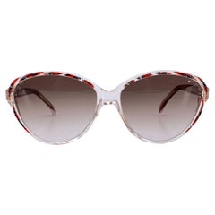 Lunettes de soleil Yves Saint Laurent Vintage Rouge Gris ARION 56/14 140mm