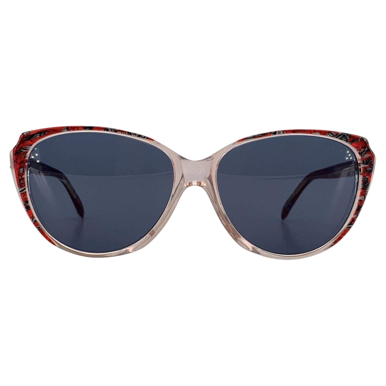 Yves Saint Laurent Vintage Red Menphis Sunglasses 56/14 135mm im Angebot