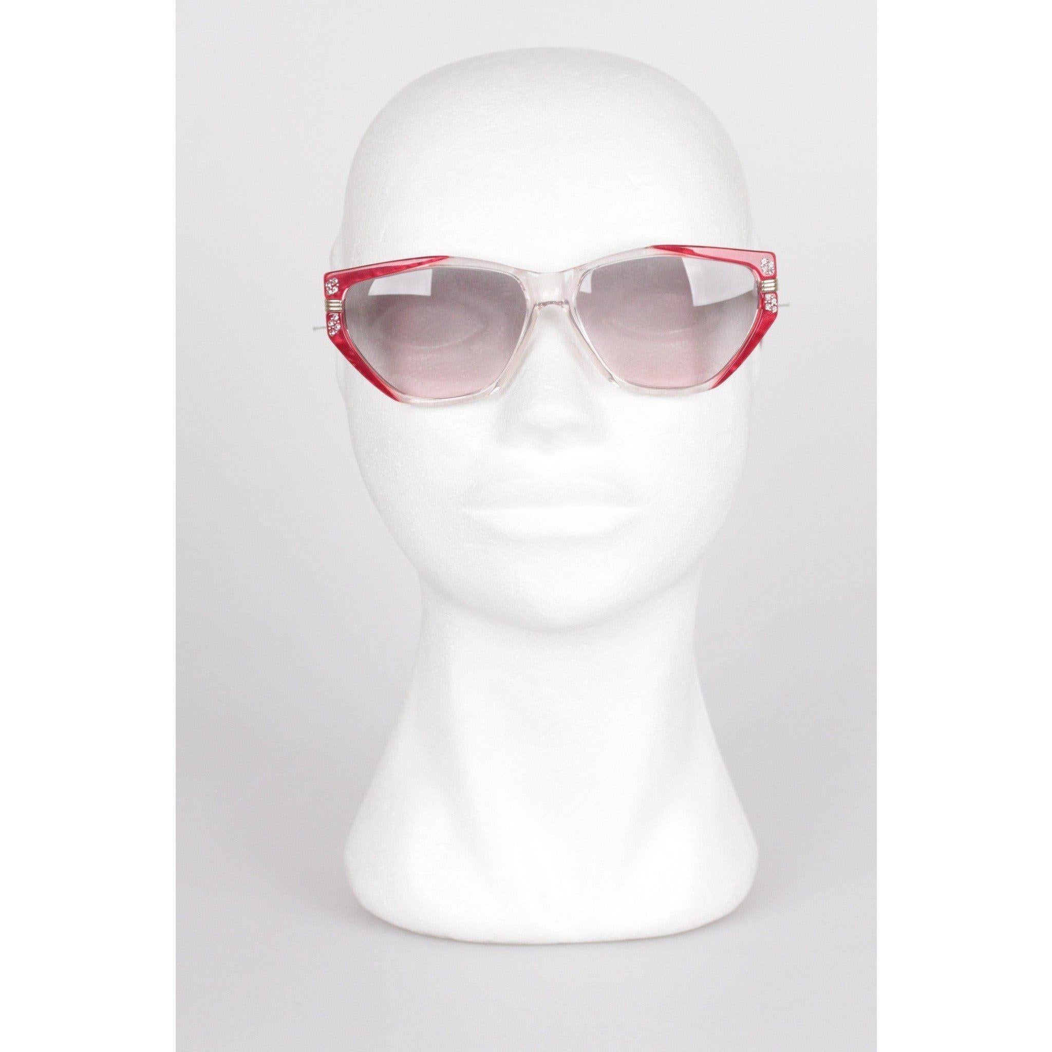 Yves Saint Laurent Vintage Red Sunglasses Euterpe 60mm 6