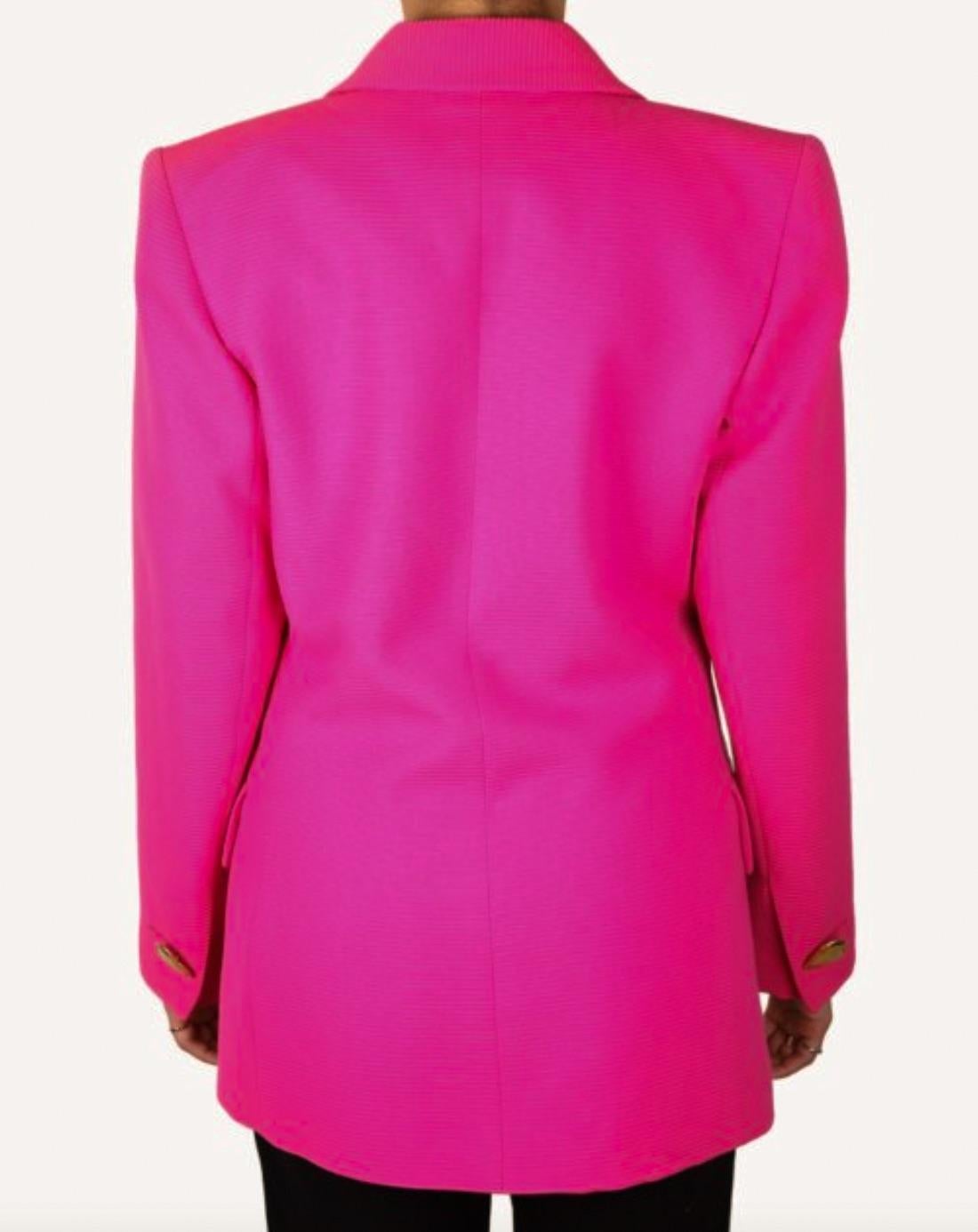 saint laurent heart jacket