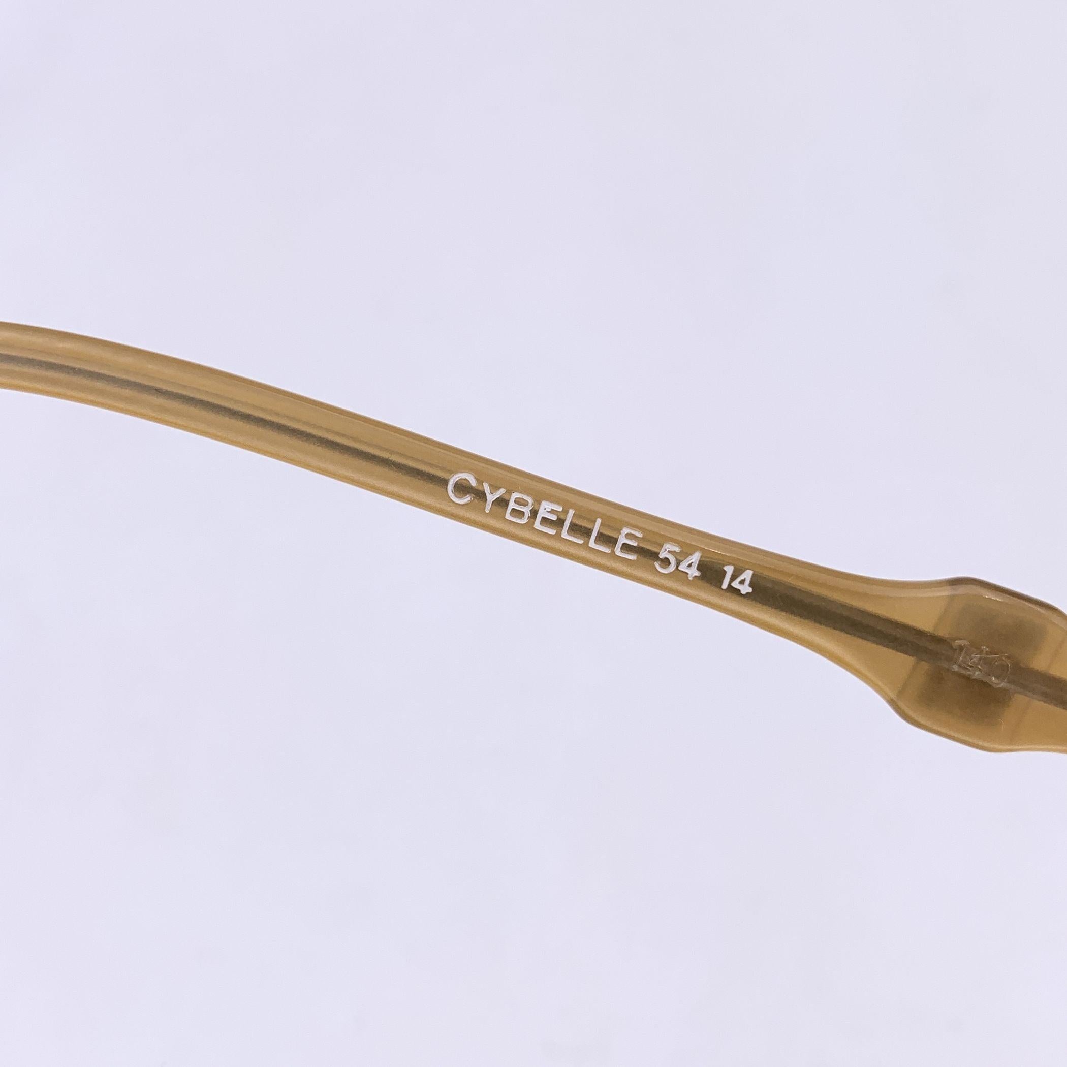 Yves Saint Laurent Vintage Sonnenbrille CYBELLE 54/14 140mm im Zustand „Hervorragend“ im Angebot in Rome, Rome