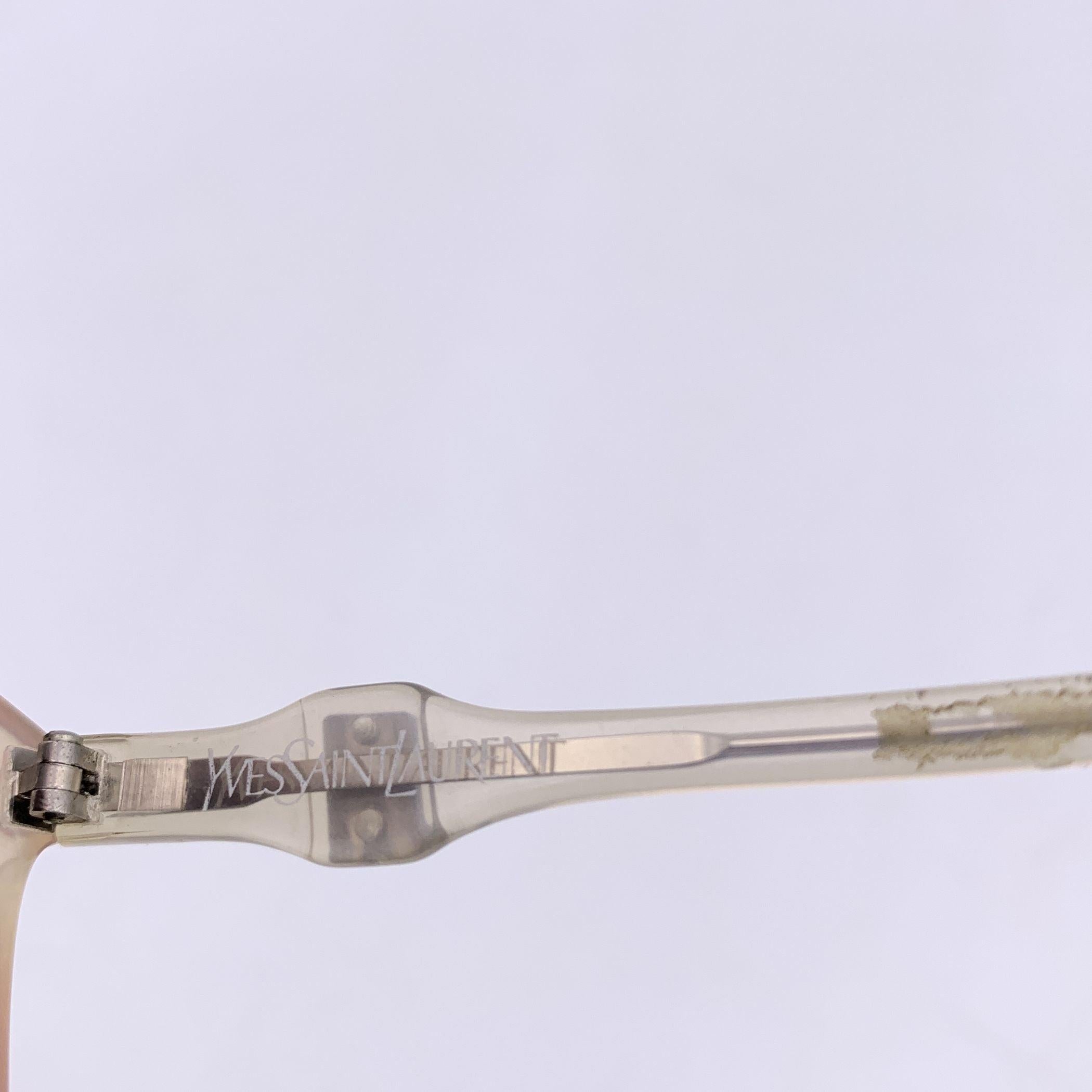 Yves Saint Laurent Vintage Sunglasses DIANE 54/16 140mm Blue Lens In Excellent Condition For Sale In Rome, Rome