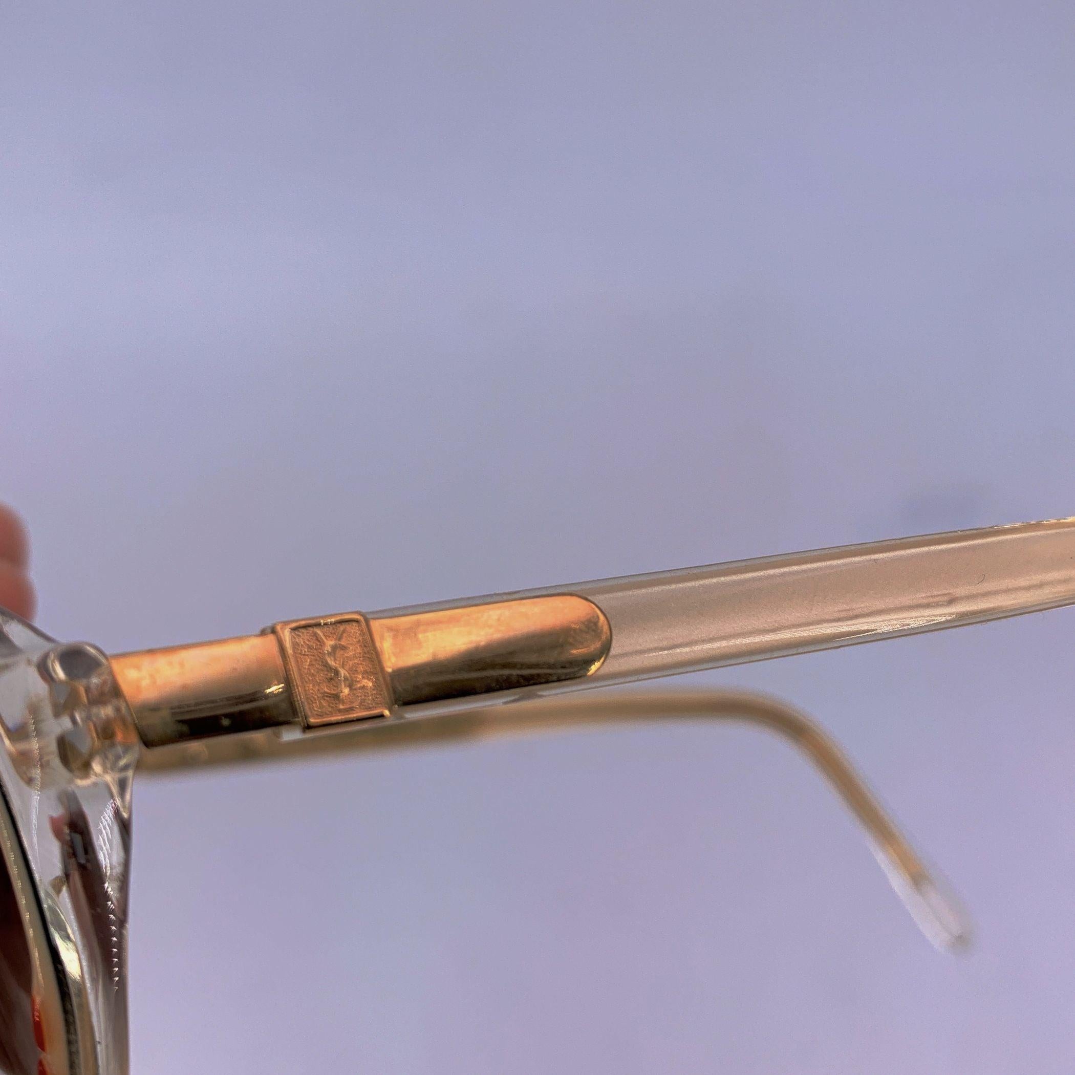 Yves Saint Laurent Vintage Sonnenbrille HERE 58/14 140mm im Zustand „Hervorragend“ im Angebot in Rome, Rome