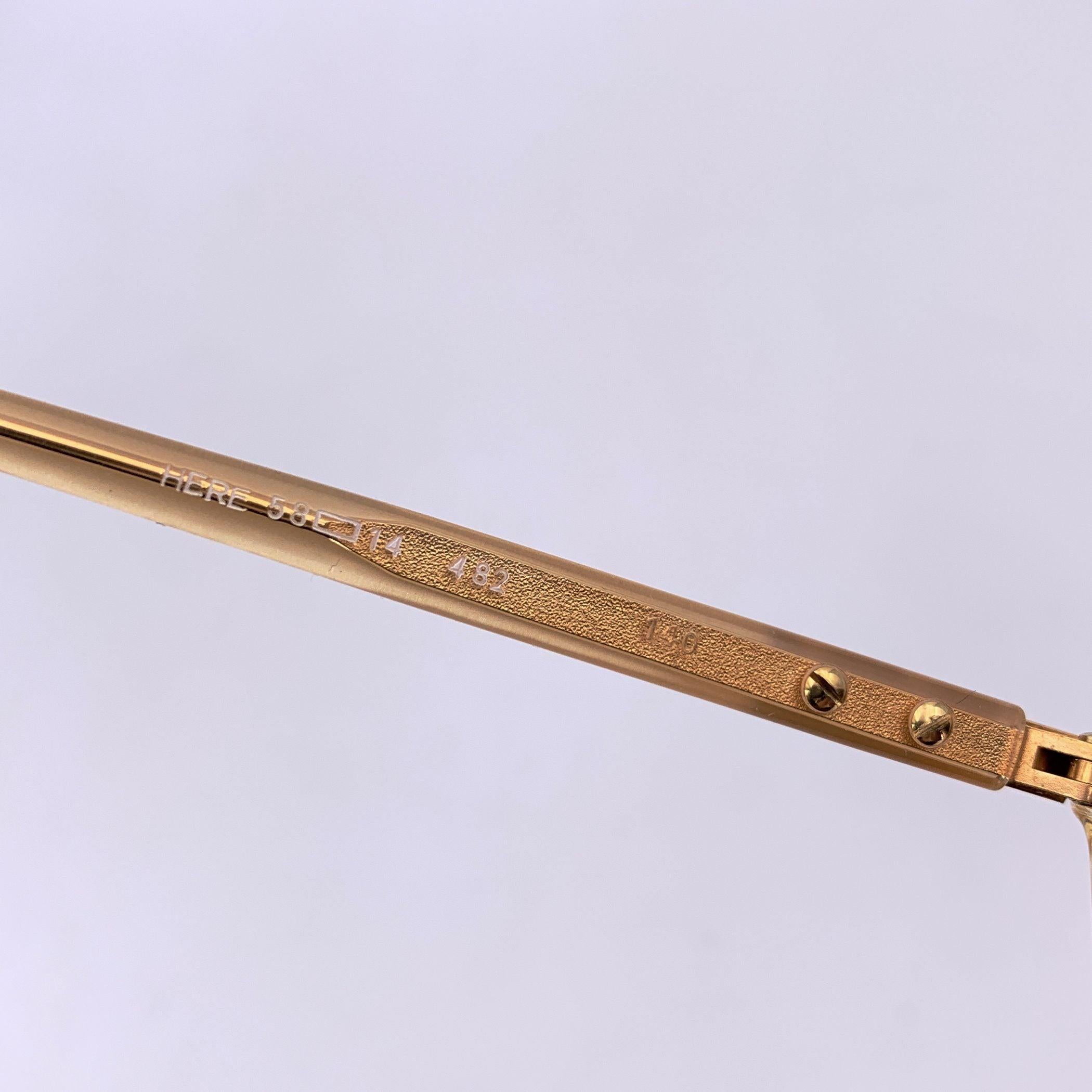 Yves Saint Laurent Vintage Sonnenbrille HERE 58/14 140mm Damen im Angebot