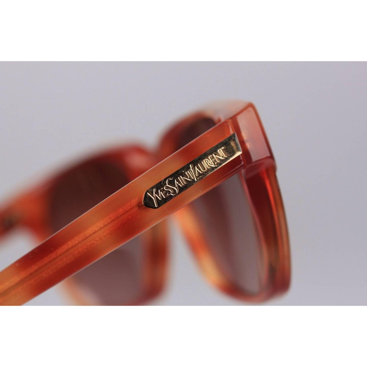 YVES SAINT LAURENT Vintage Sunglasses Phocos 56-16mm New Old Stock In New Condition In Rome, Rome