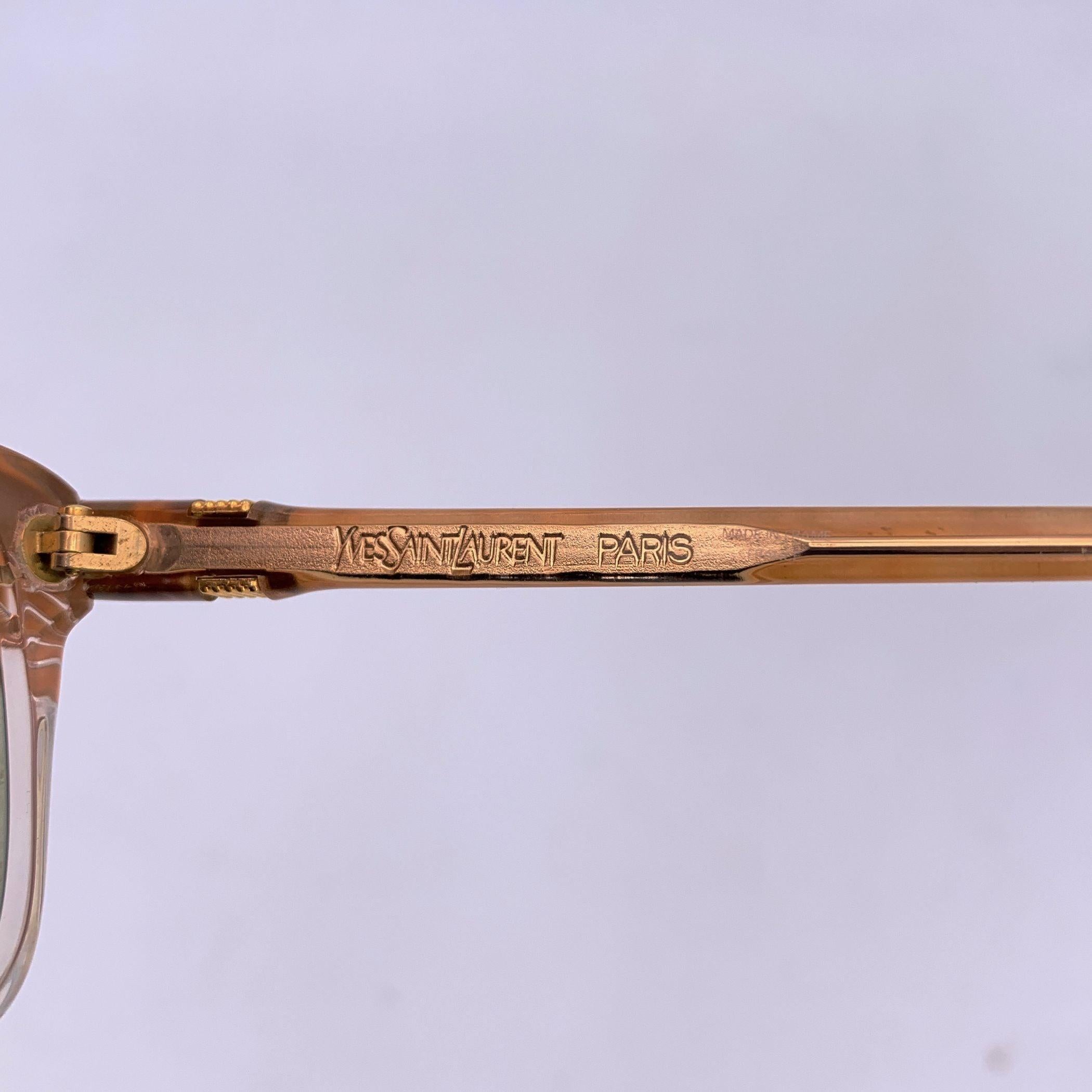 Yves Saint Laurent Lunettes de soleil vintage SOPHOCLE 54/14 140mm Excellent état - En vente à Rome, Rome