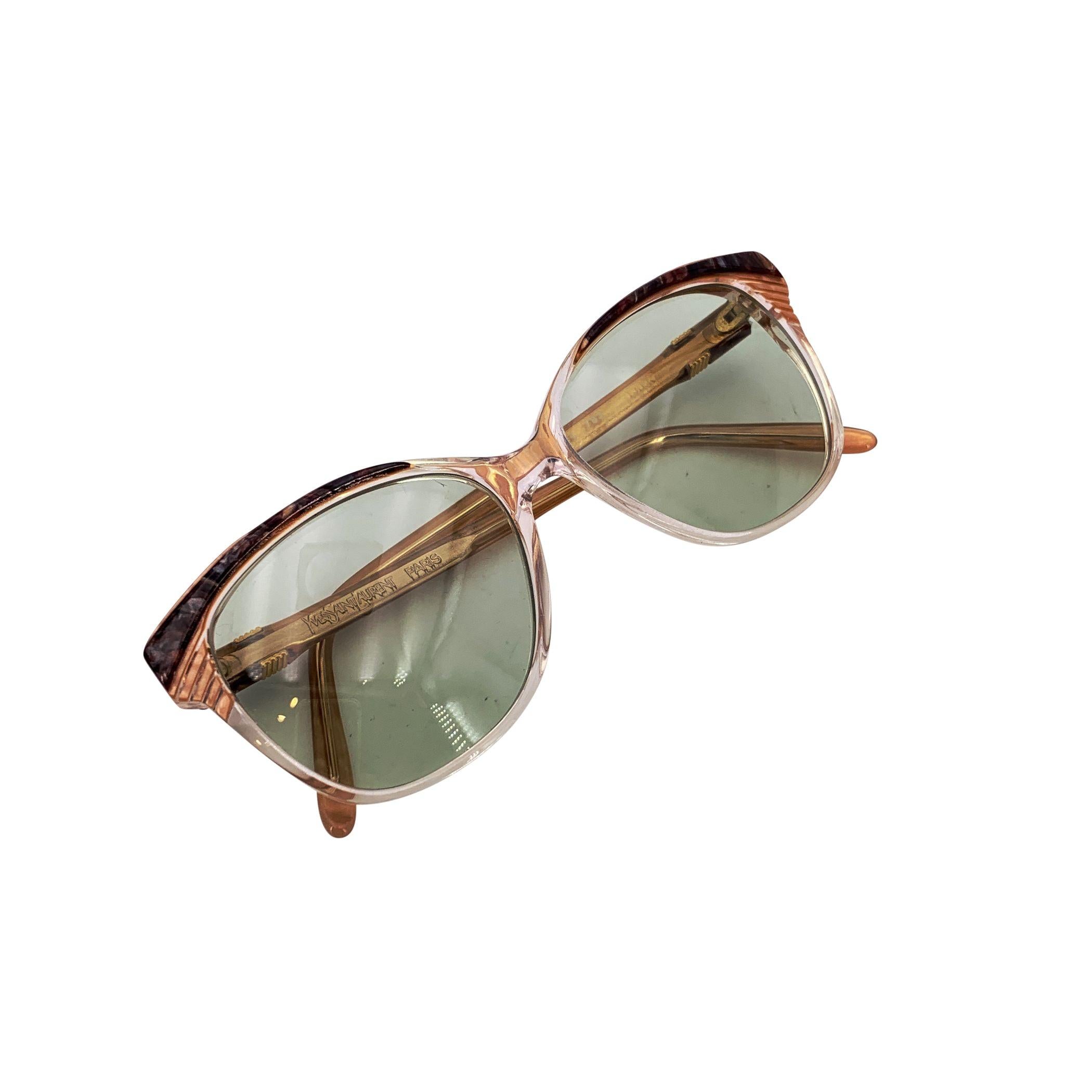 Yves Saint Laurent Lunettes de soleil vintage SOPHOCLE 54/14 140mm en vente 1