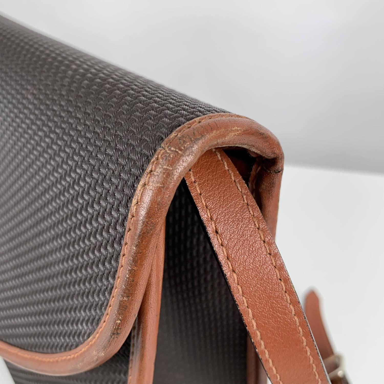 Yves Saint Laurent Vintage Textured Crossbody Bag 3
