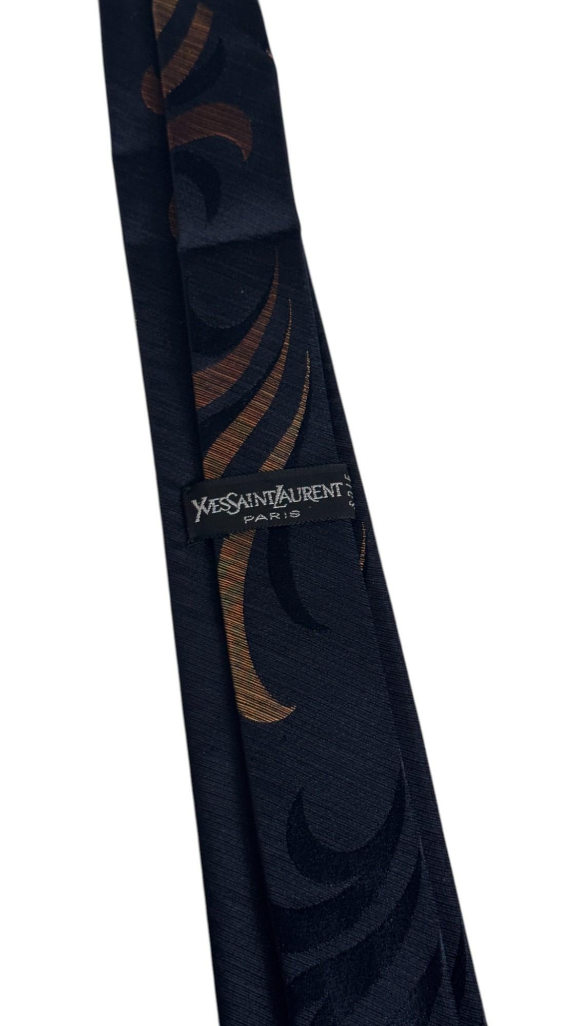 Yves Saint Laurent Vintage Tie with Box in vendita 1