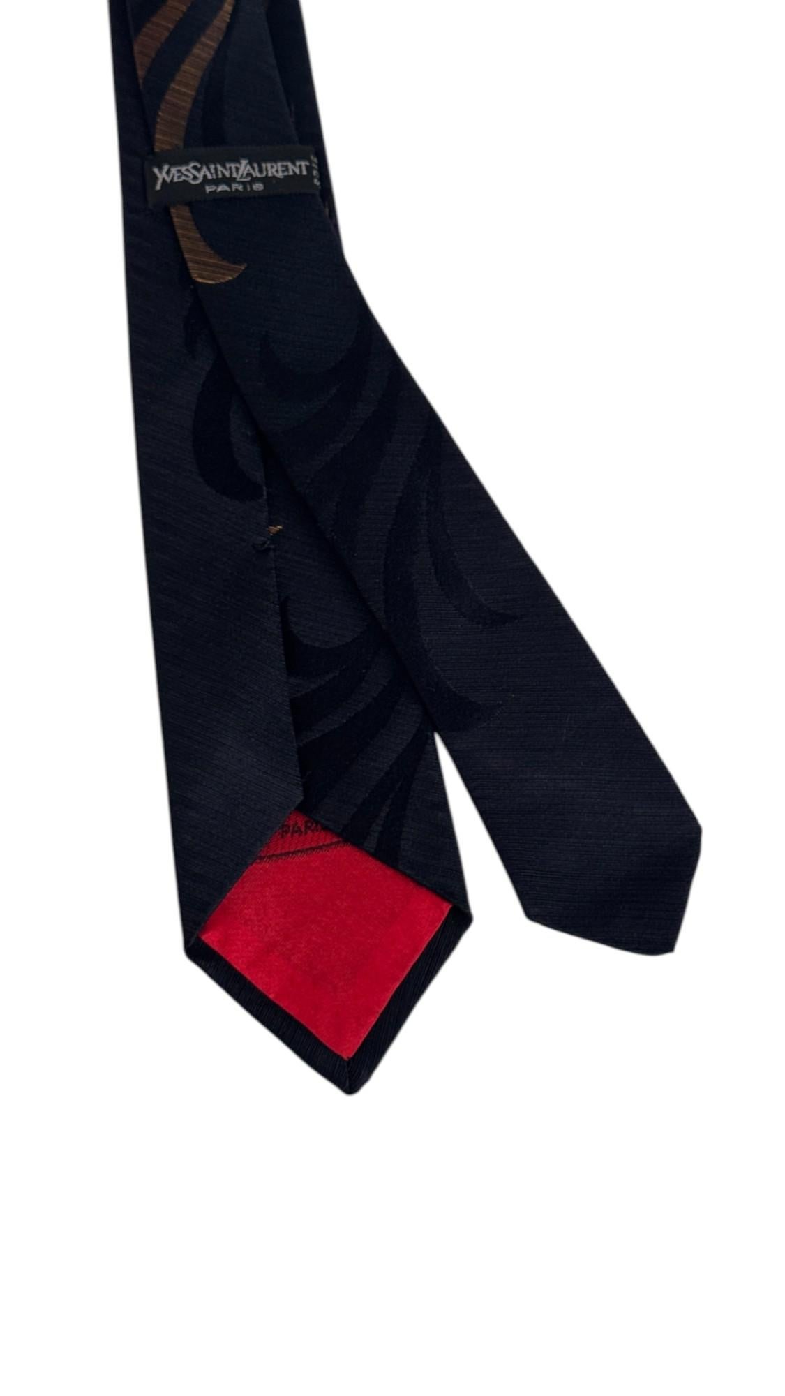 Yves Saint Laurent Vintage Tie with Box in vendita 2