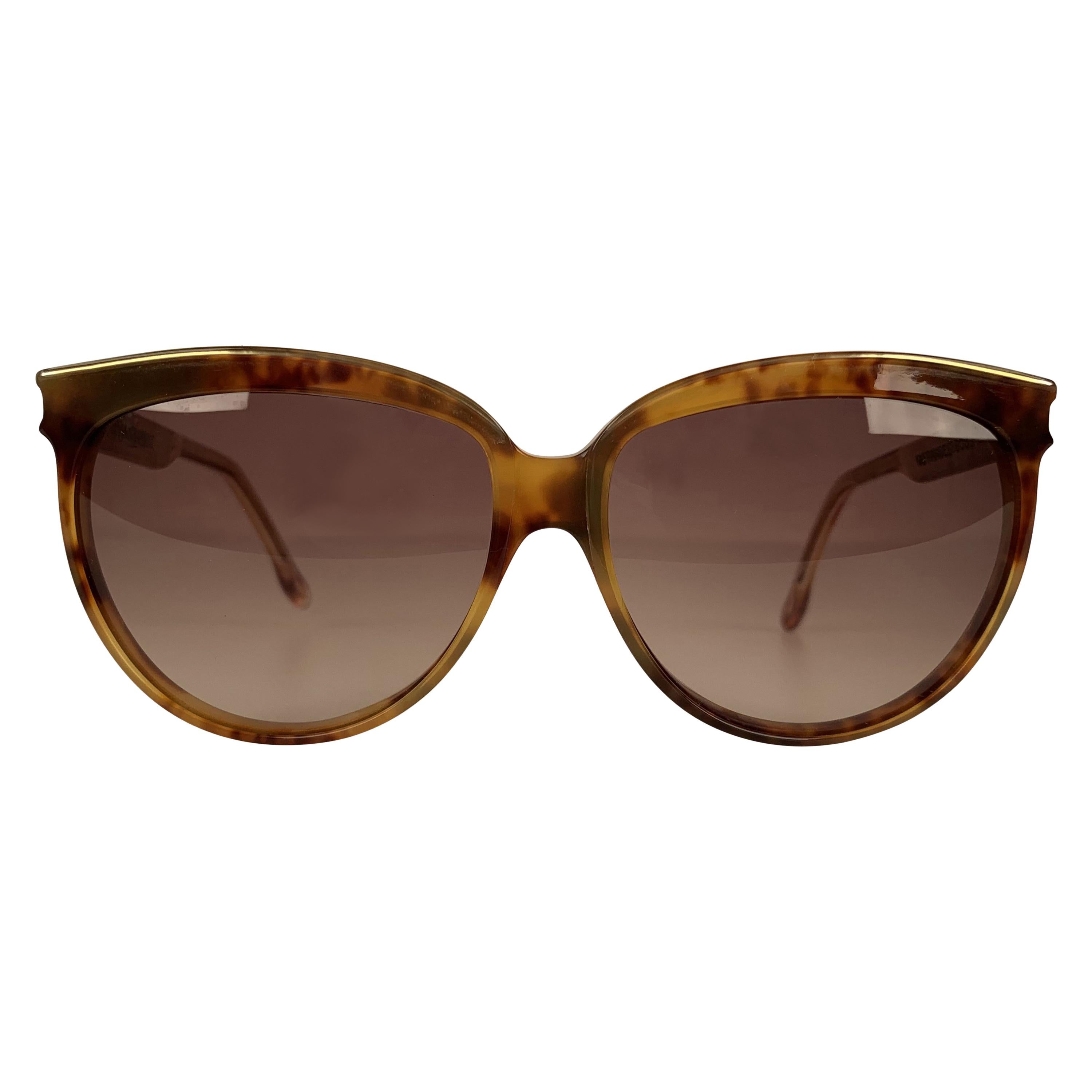 Yves Saint Laurent Vintage Tortoise Butterflies Sunglasses 8008 P 3