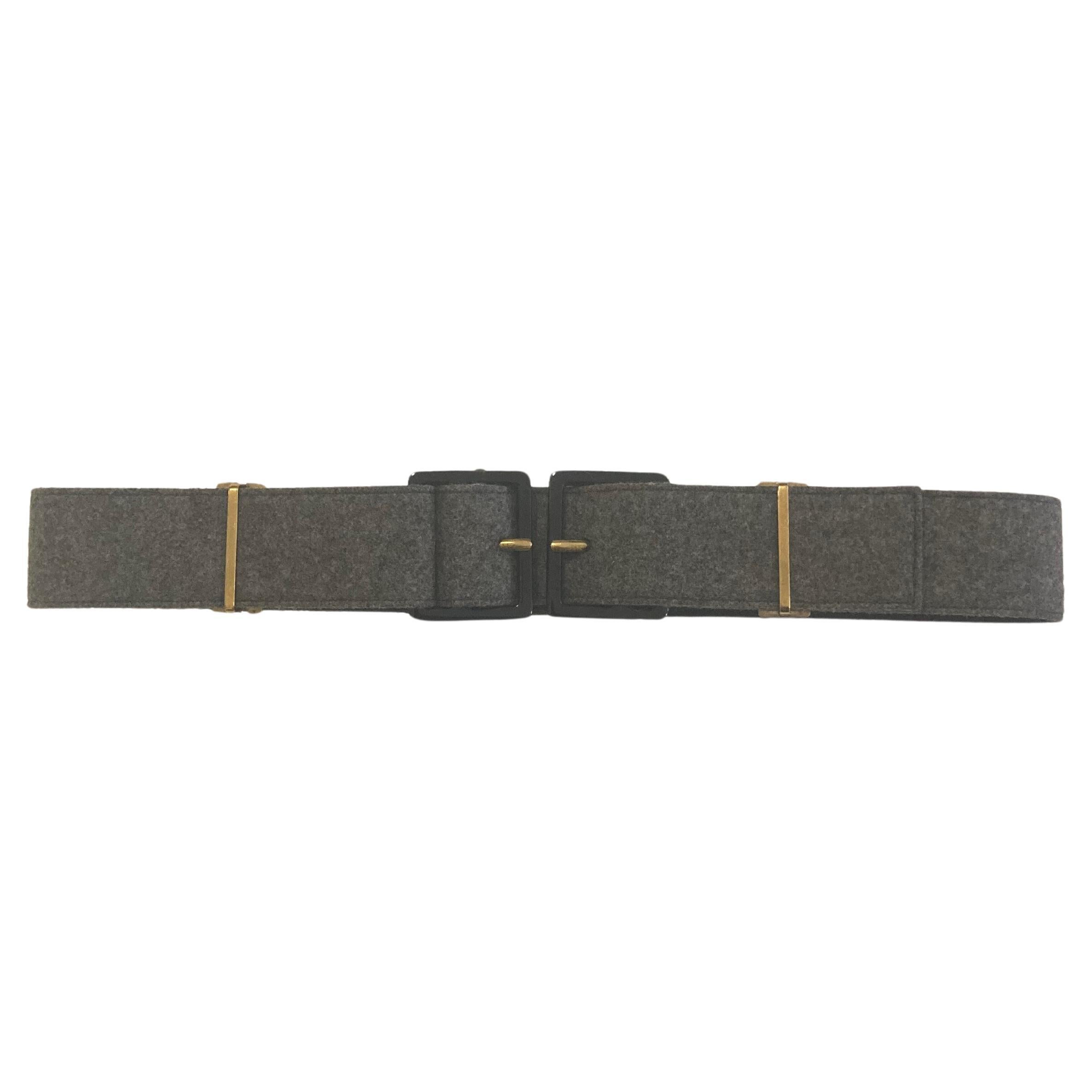 Yves Saint Laurent Wool Belt