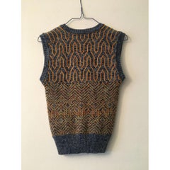 Yves Saint Laurent Wool Knitwear in Blue