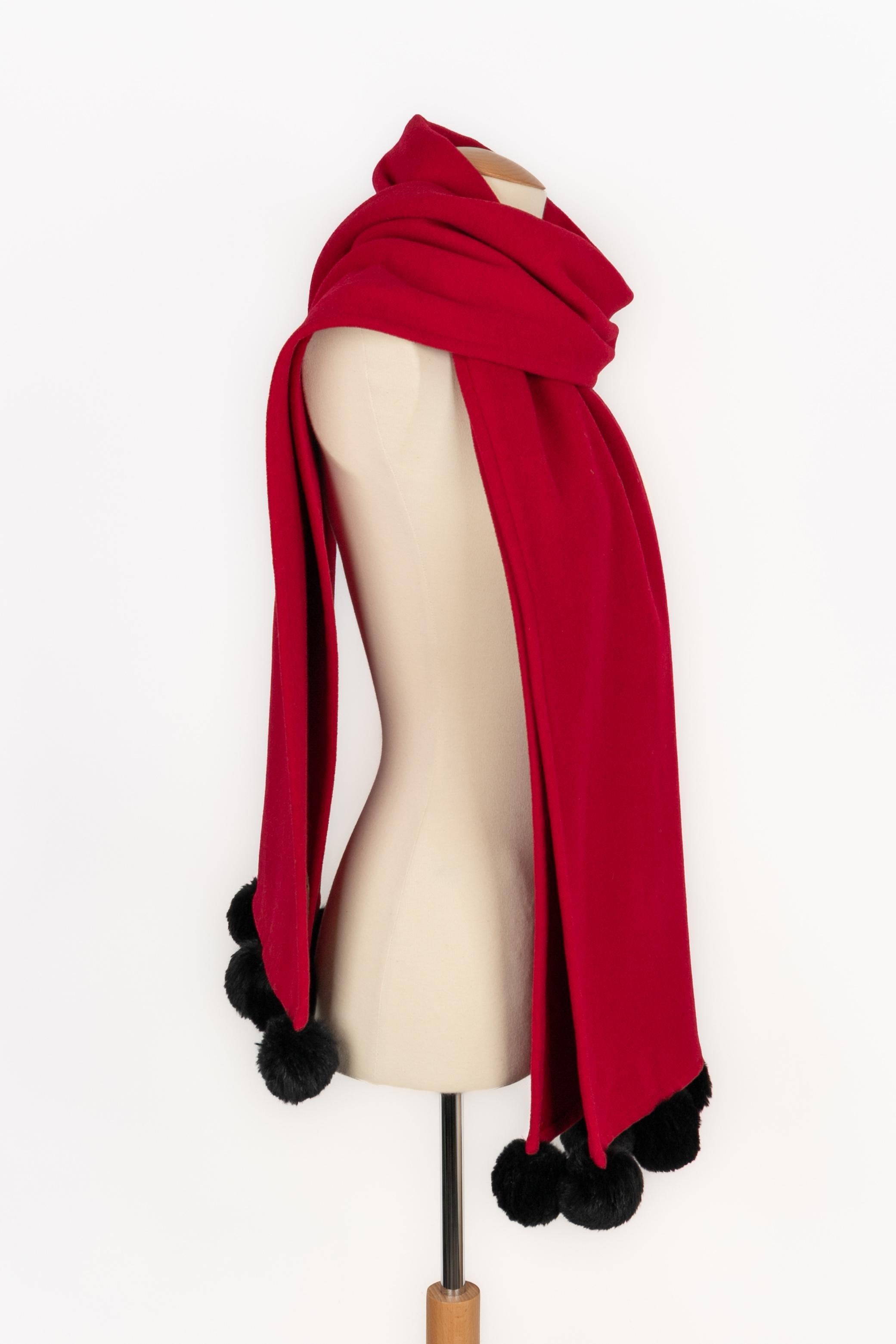 Femenino o masculino Bufanda de lana Yves Saint Laurent en venta